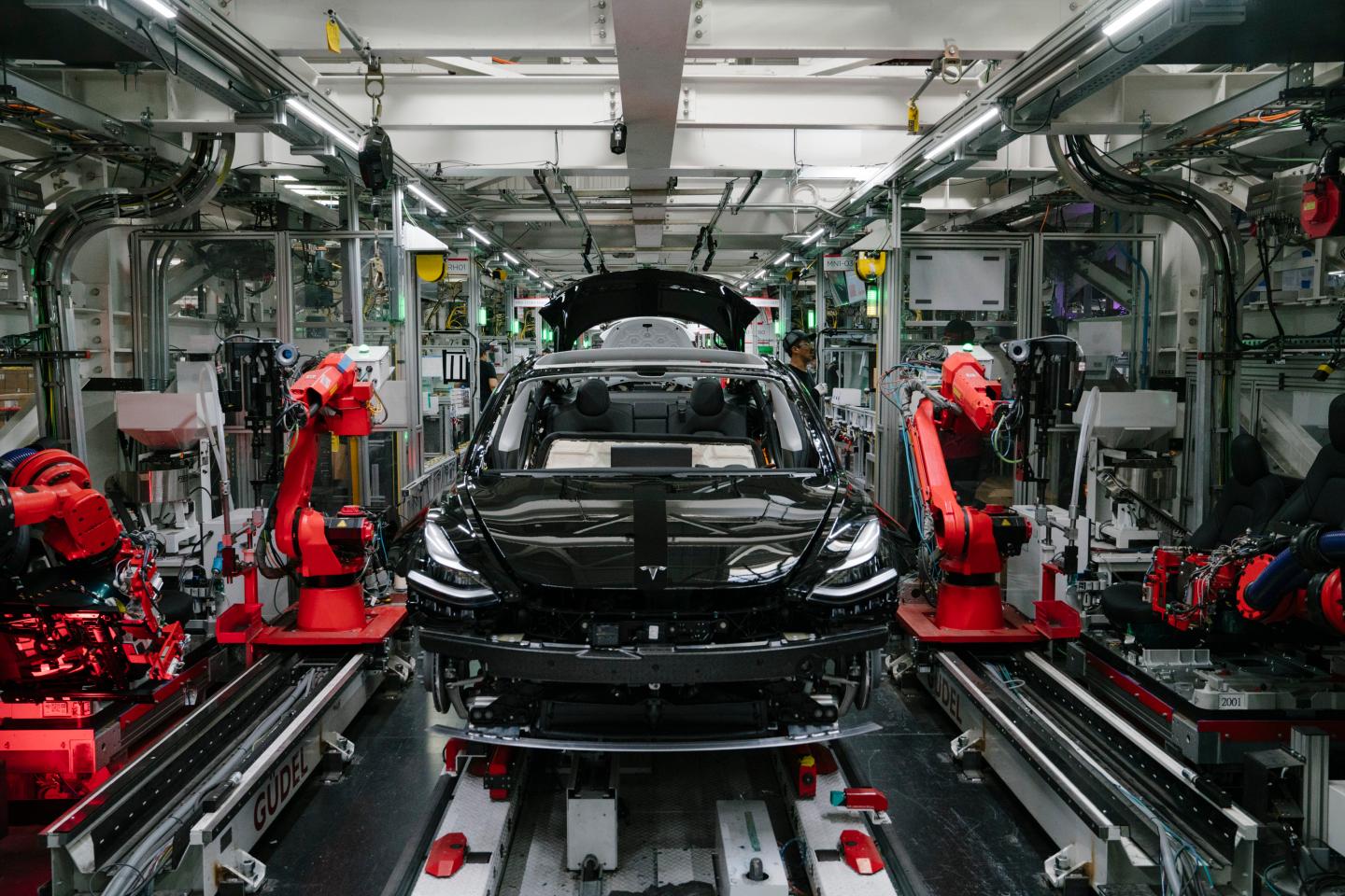 Tour of Tesla Factor in Fremont, California