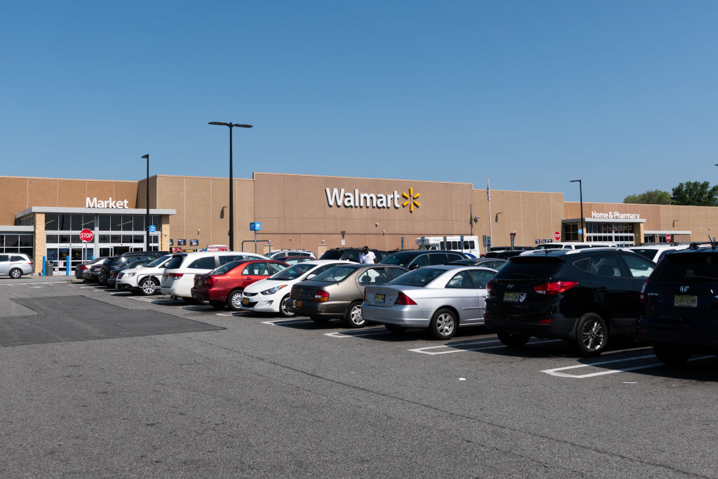 Walmart store in Teterboro, New Jersey