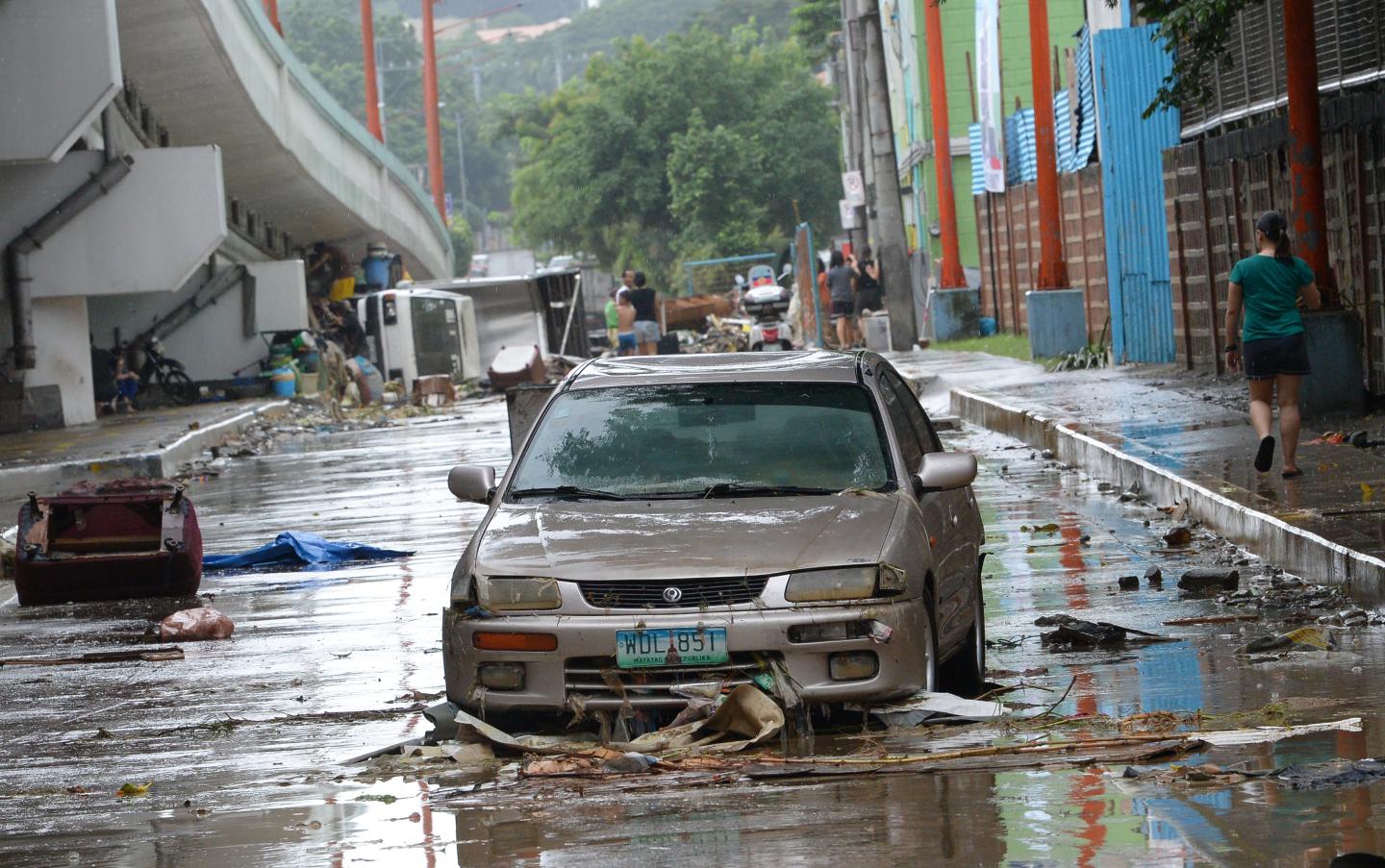 PHILIPPINES-WEATHER-FLOOD