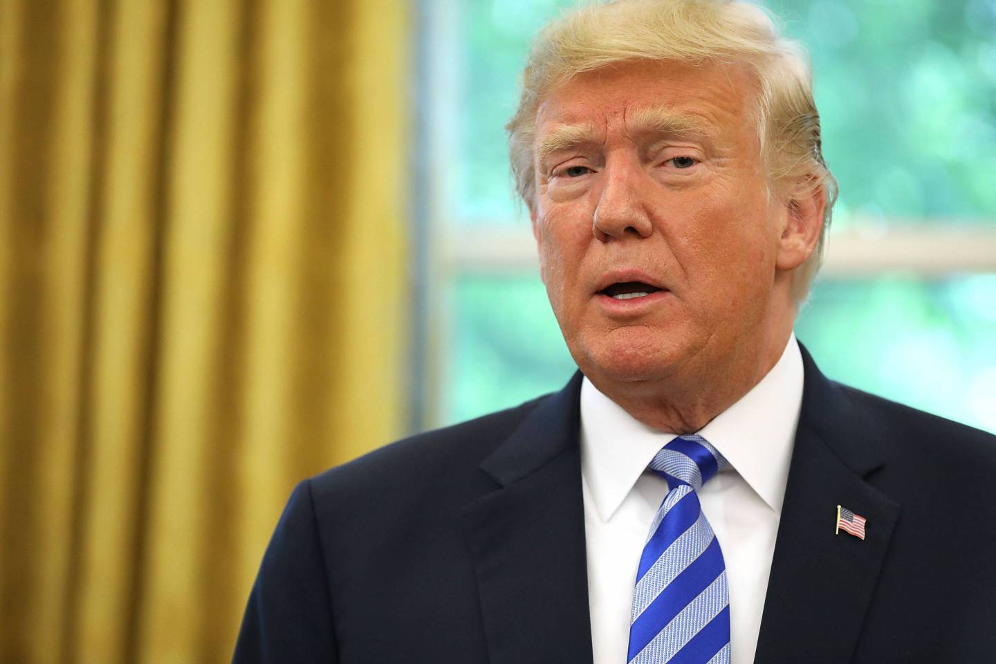 President Trump Meets With FIFA President Gianni Infantino At White House