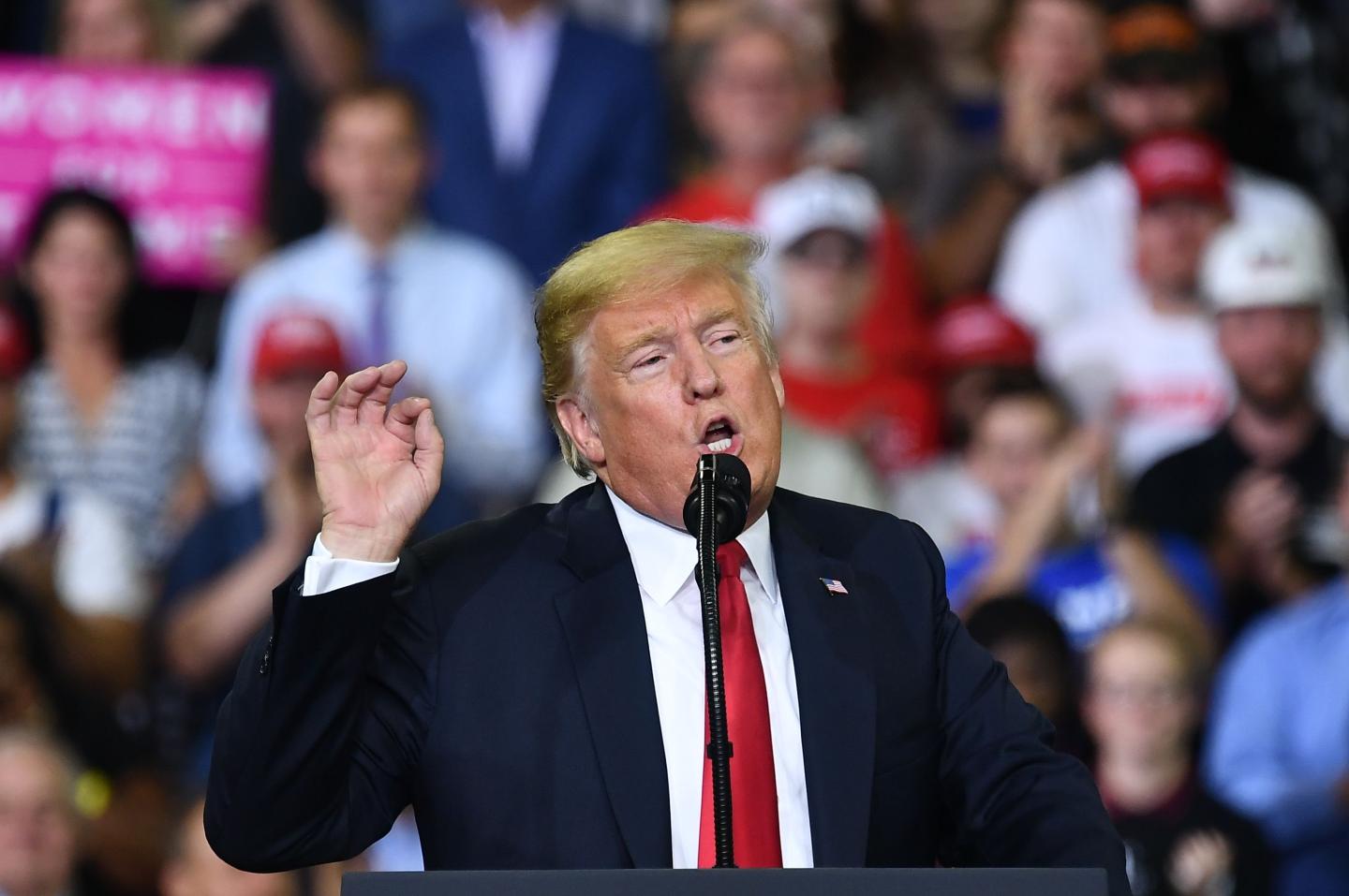 US-POLITICS-TRUMP-RALLY