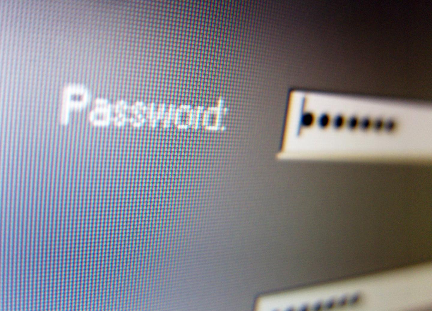 Password entry