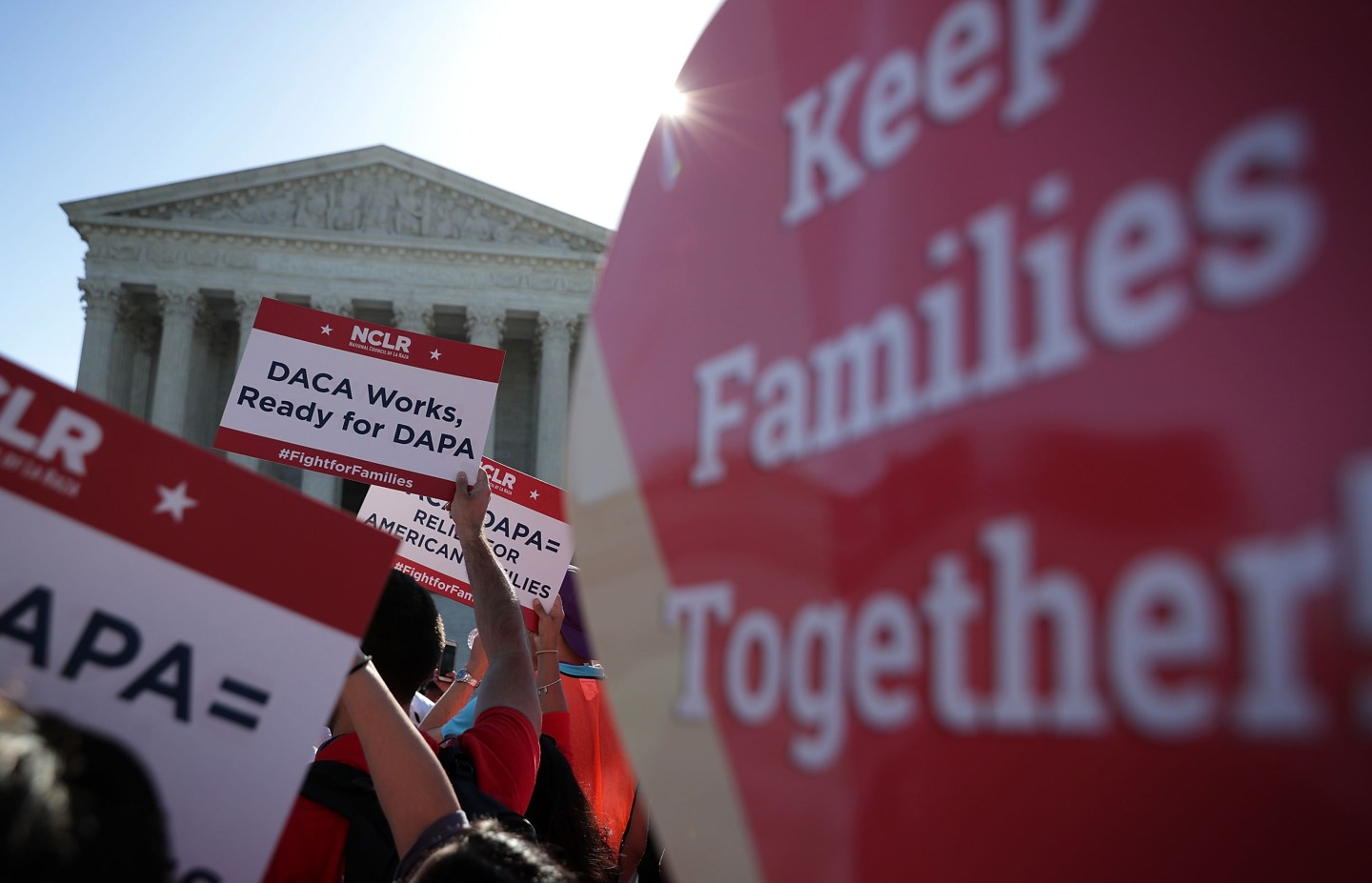 U.S. Supreme Court Hears Challenge To Obama Immigration Programs