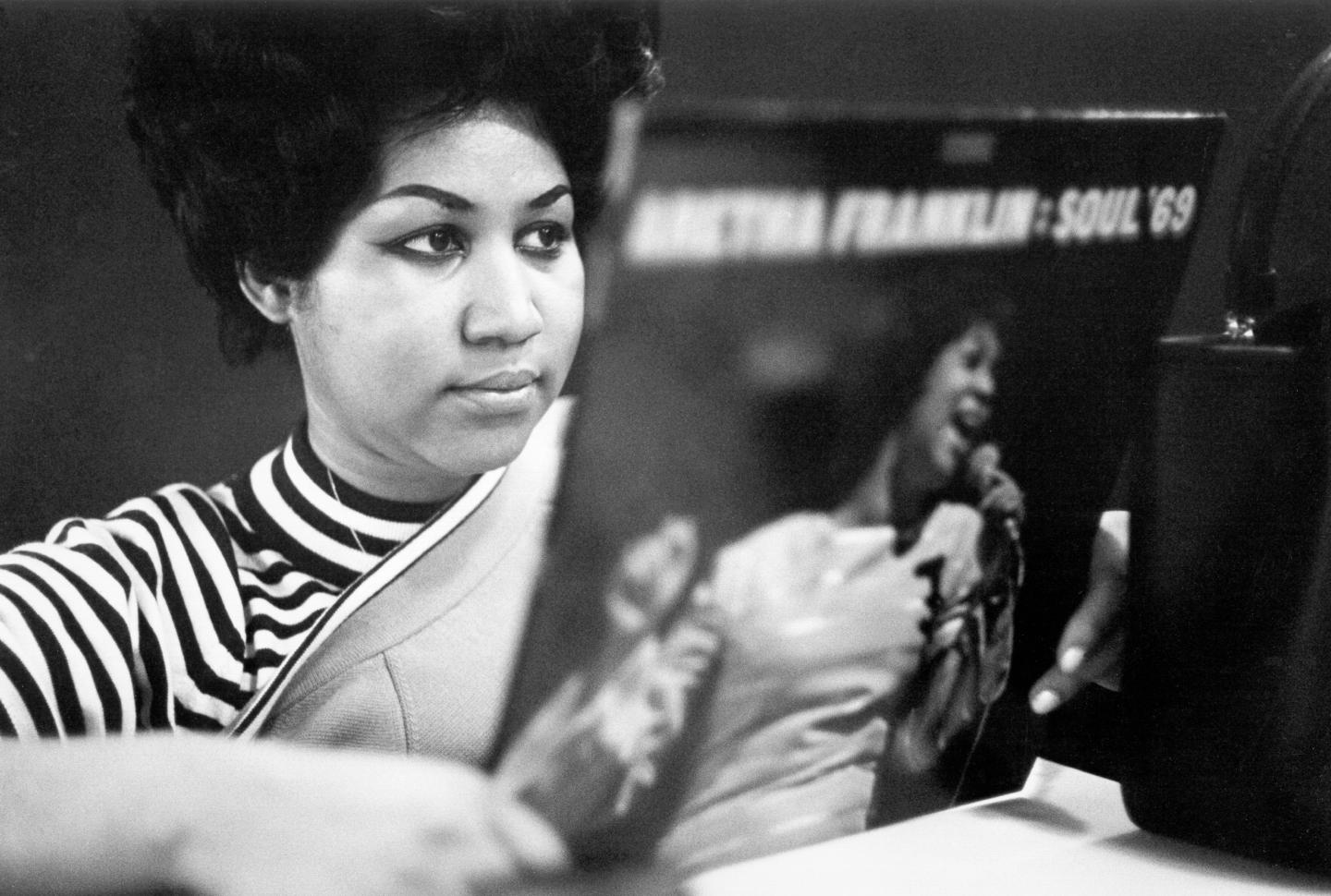 Queen Of Soul Recording In New York
