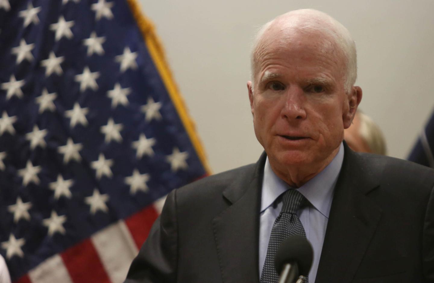 US senator John McCain visits Afghanistan