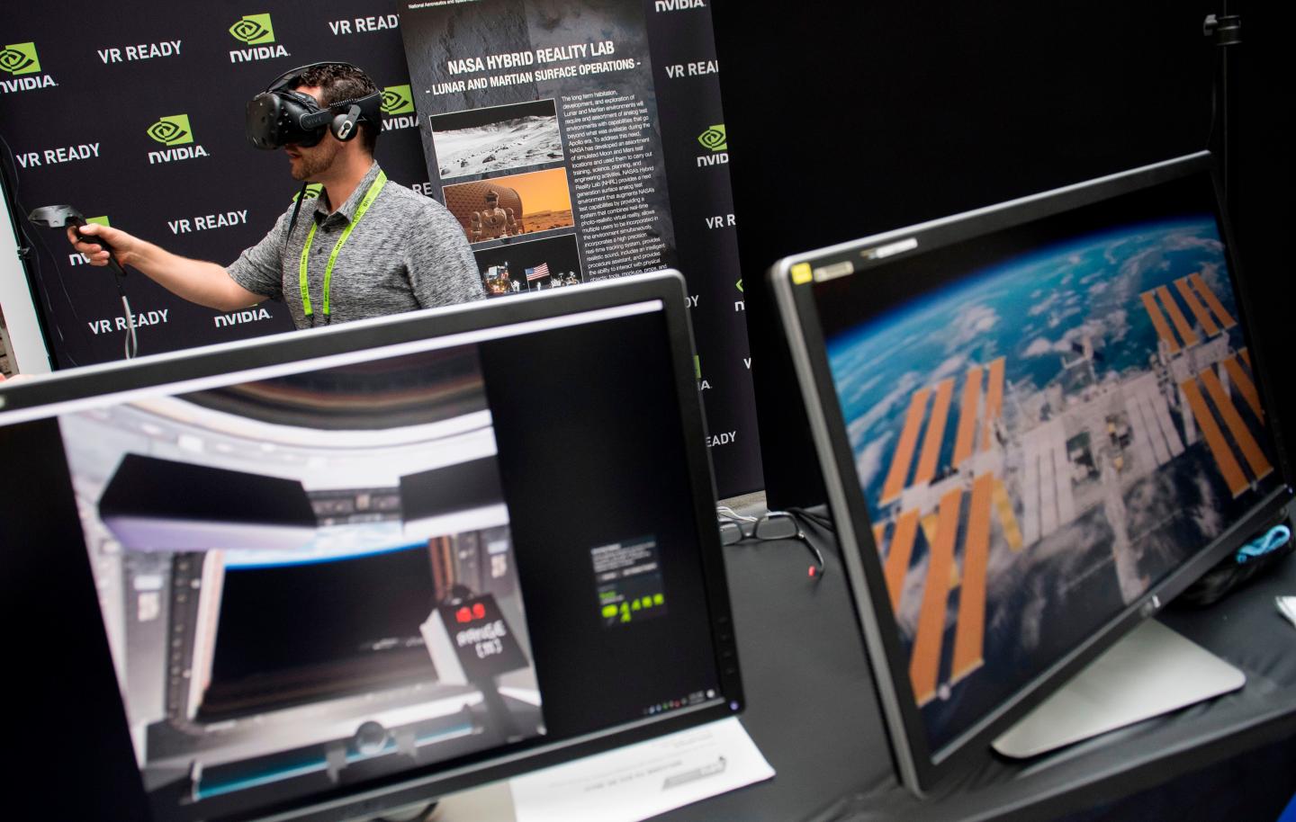 nvidia powered virtual reality gear