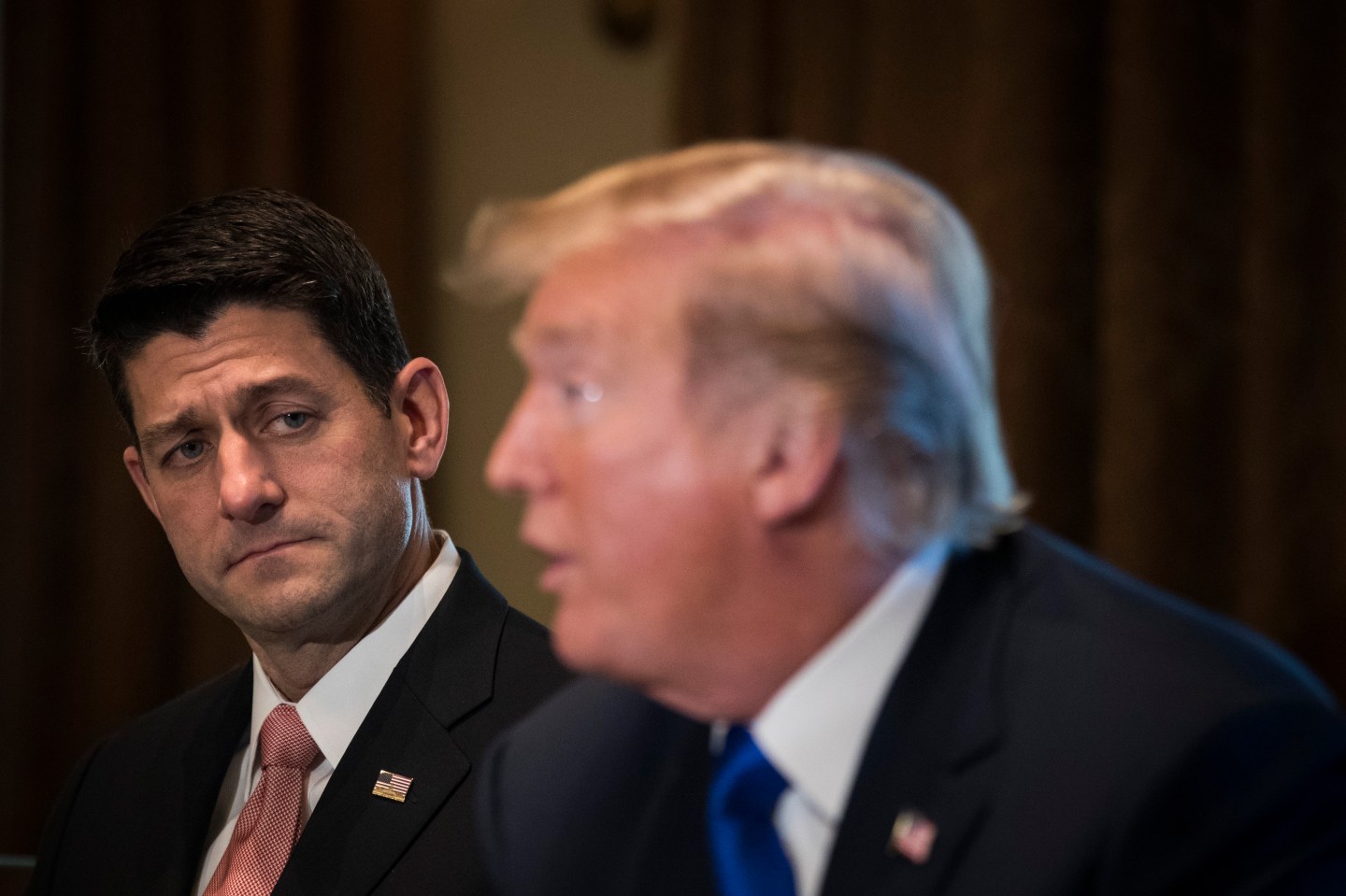 Trump Meets With GOP House Leaders And Ways And Means Cmte Members