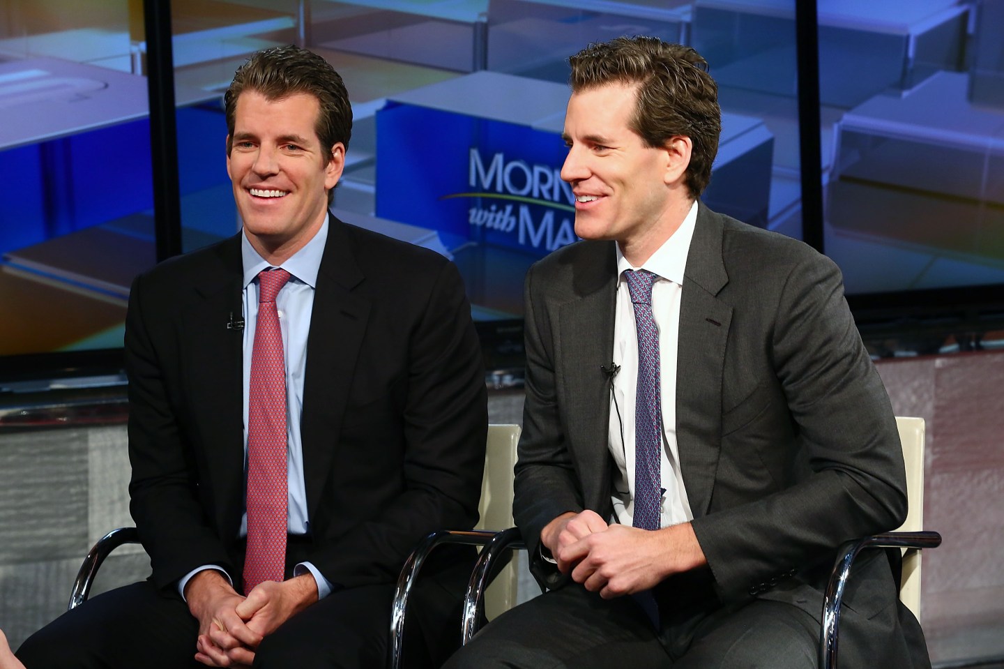 The Winklevoss Twins Visit FOX Business' "Wall Street Week"