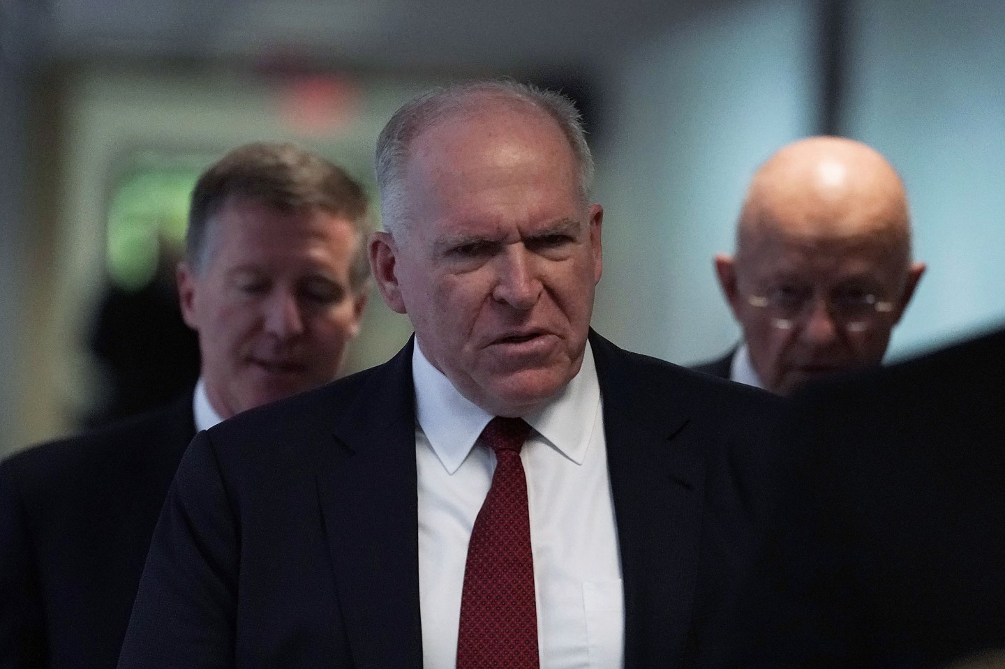 Senate Intelligence Committee Holds Closed Hearing With Former Intel Chiefs On Russian Activities In Elections