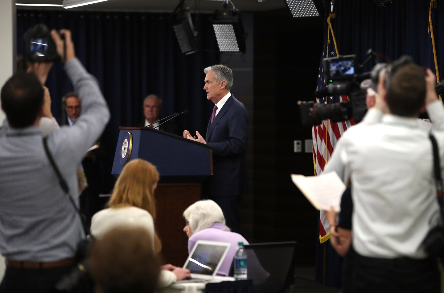 Federal Reserve Chairman Jerome H. Powell Holds News Conference