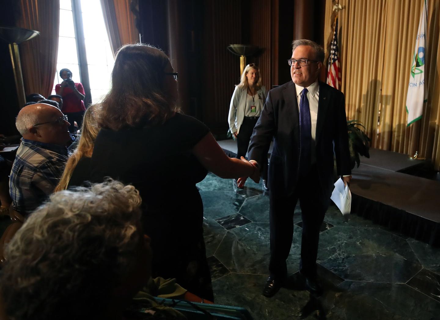Acting EPA Administrator Andrew Wheeler Addresses Staff At EPA Headquarters