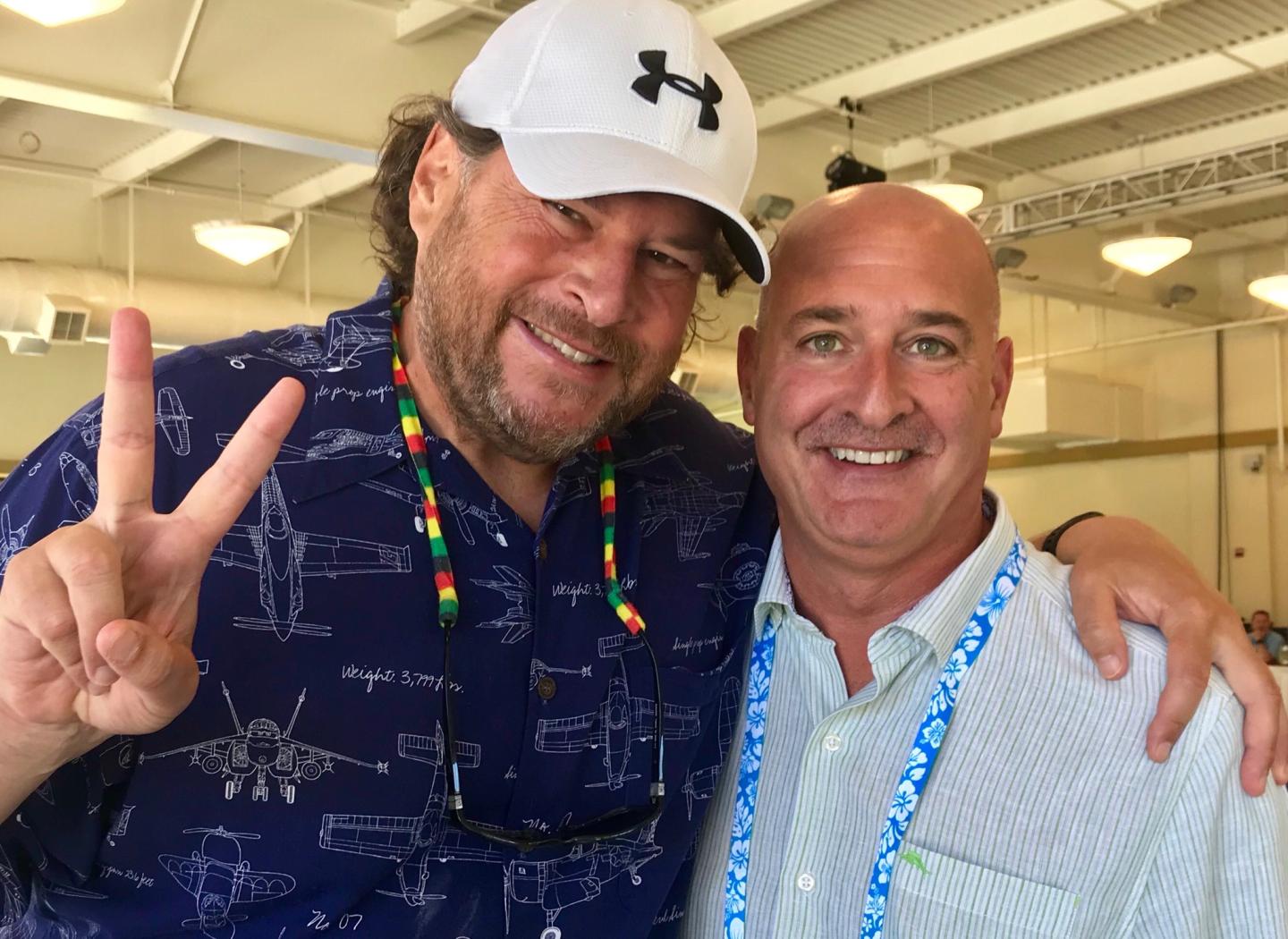 Marc Benioff and Keith Block