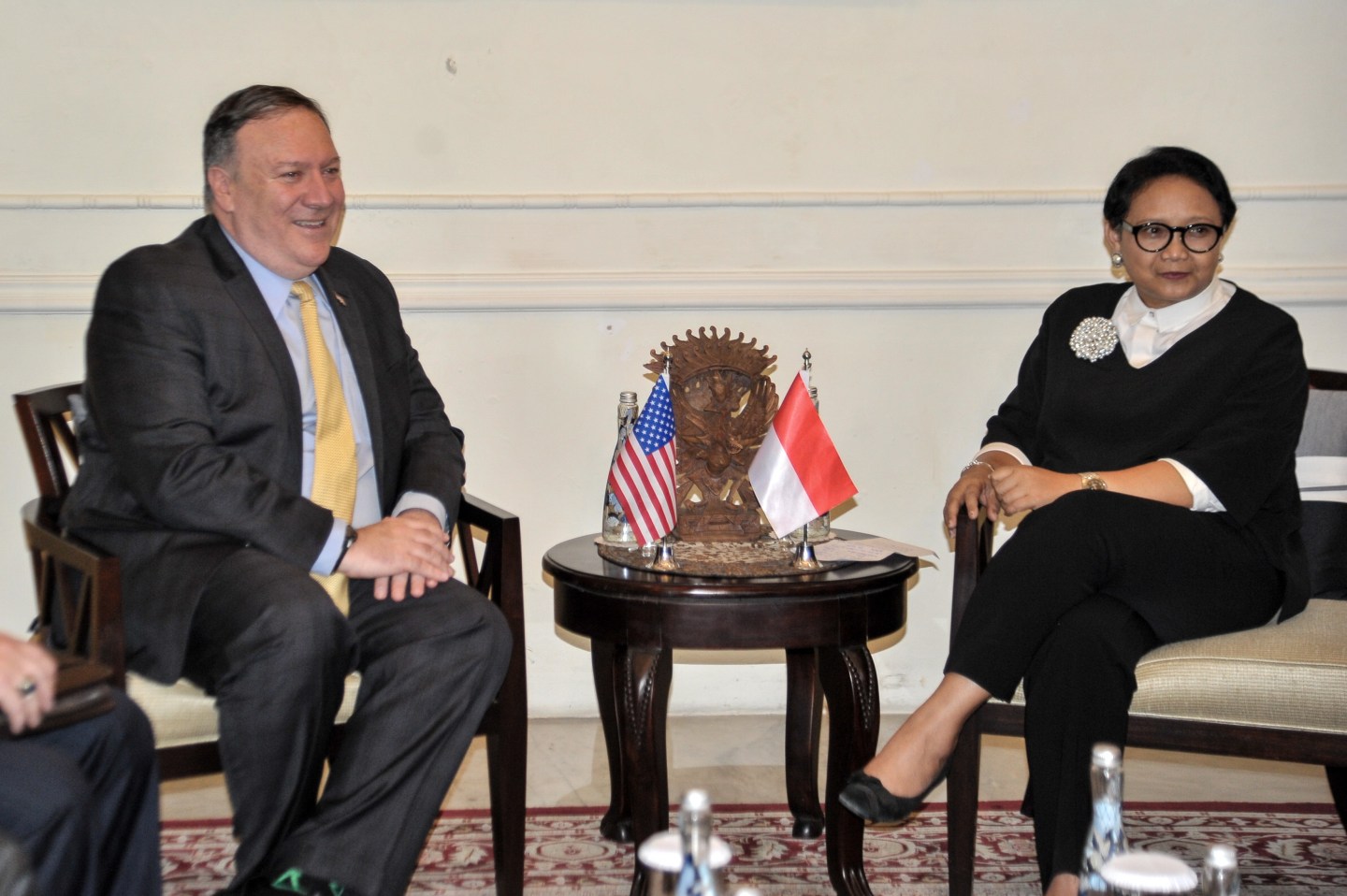 Mike Pompeo - Retno Marsudi