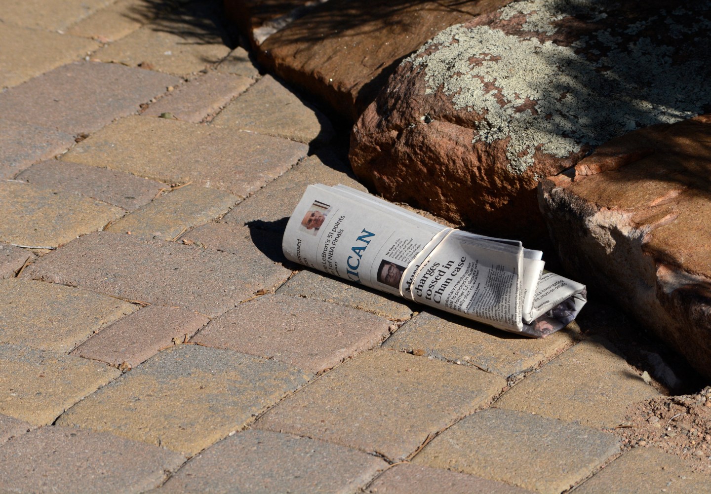 Newspaper home delivery