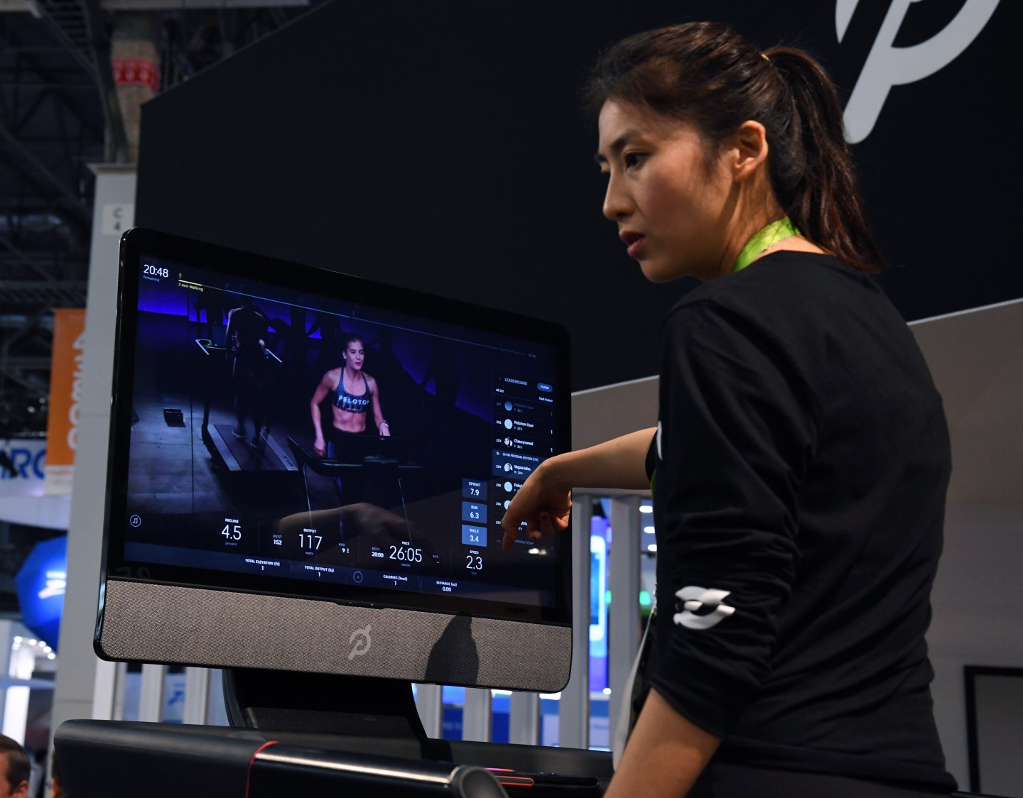 Peloton at CES 2018