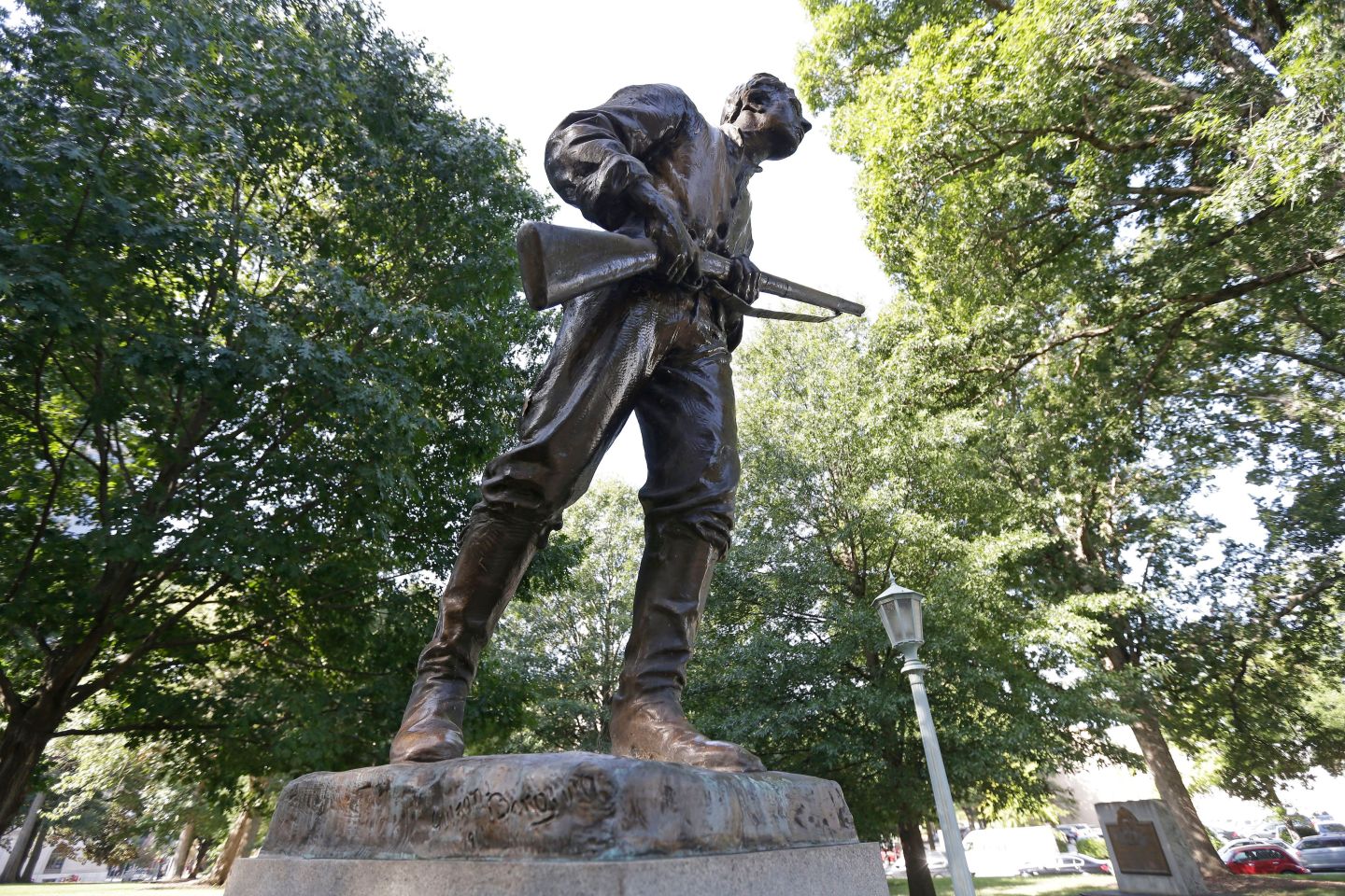 Confederate Monuments North Carolina, Raleigh, USA - 19 Sep 2017