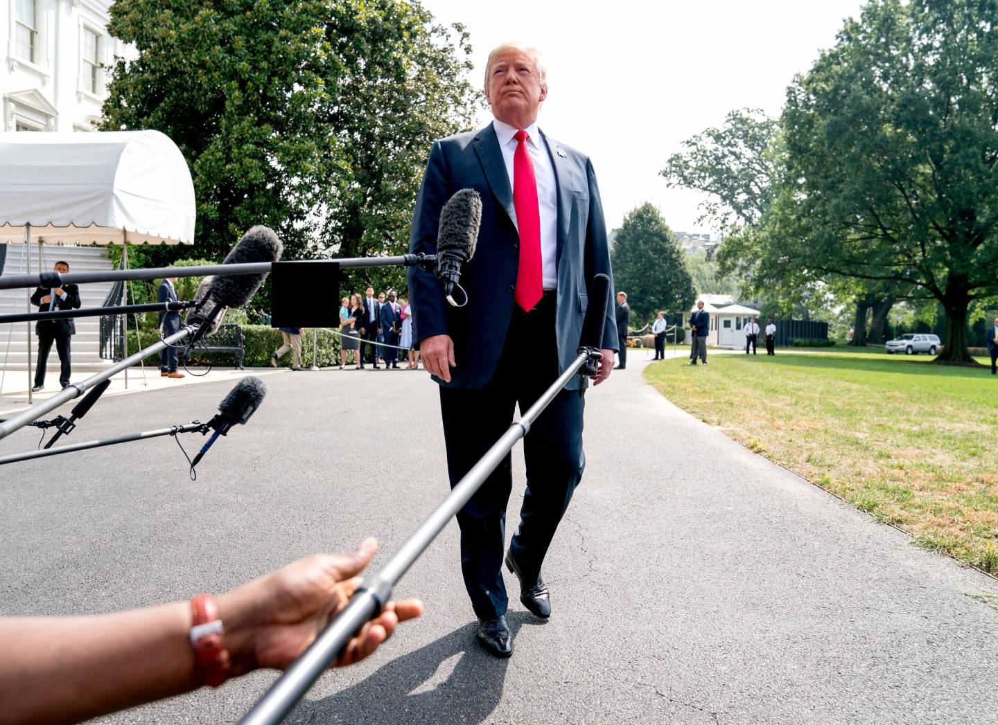 Trump, Washington, USA - 17 Aug 2018