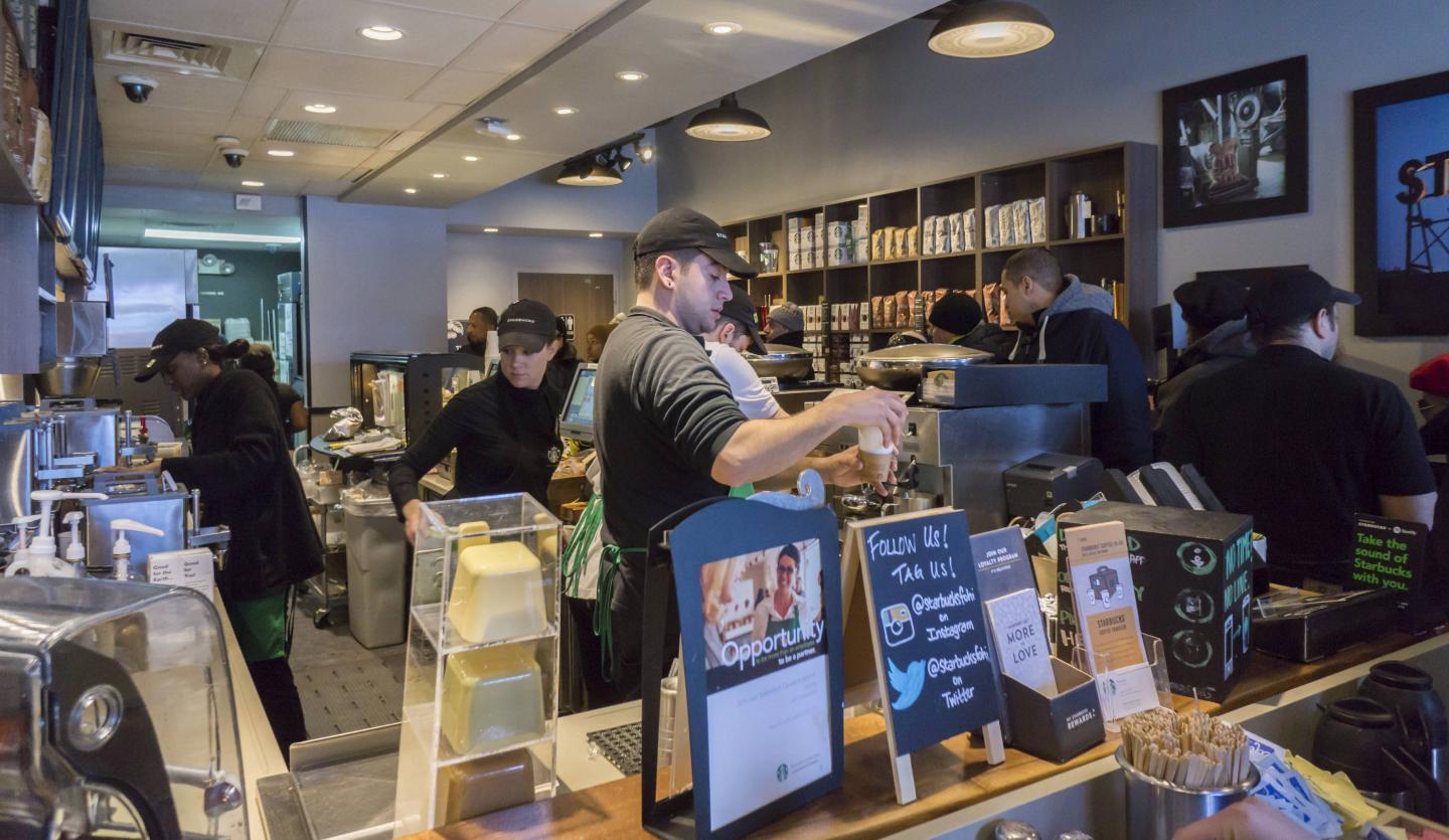 Starbucks in New York