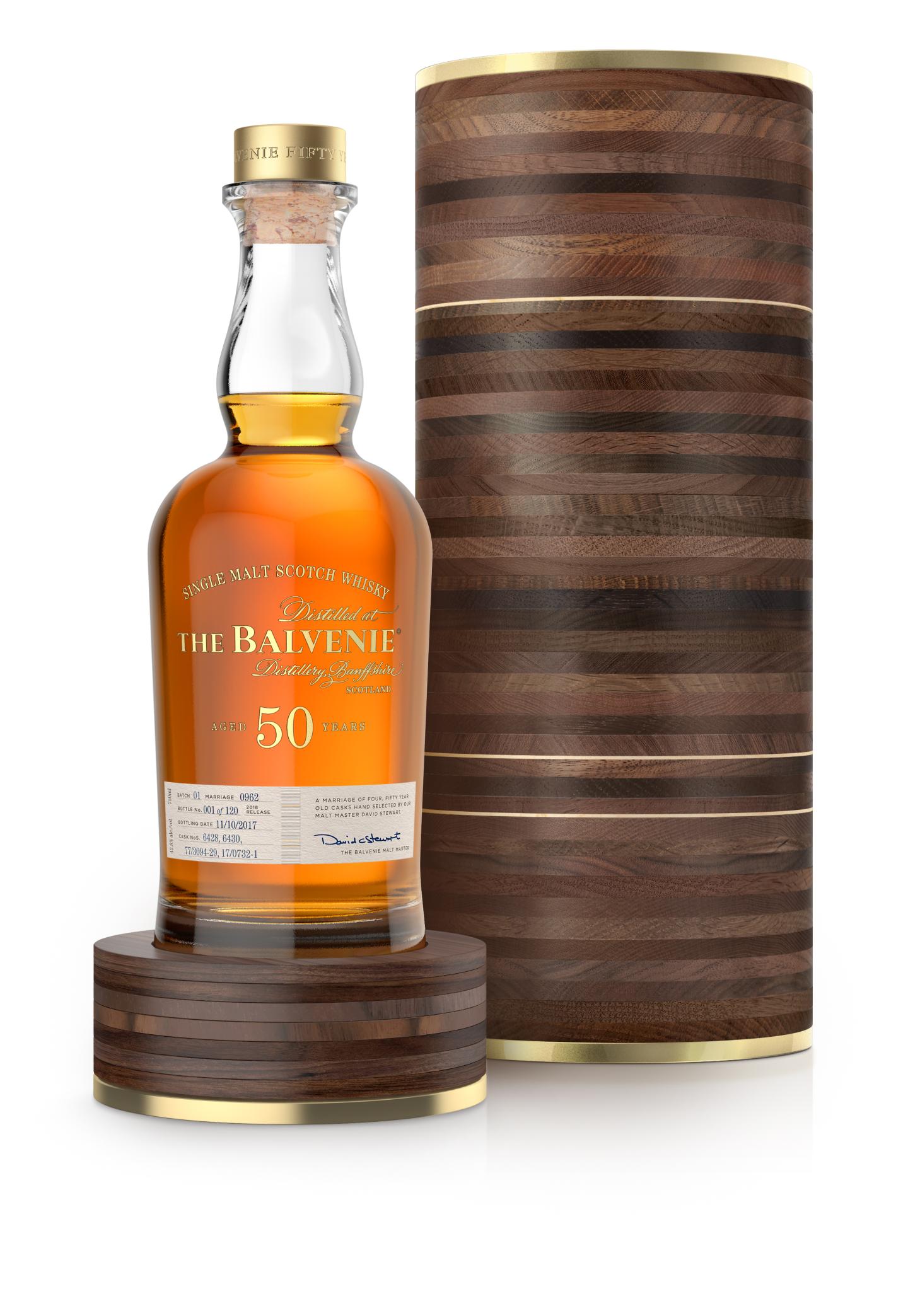 The Balvenie Unveils New 50 Year-Old Scotch Whisky