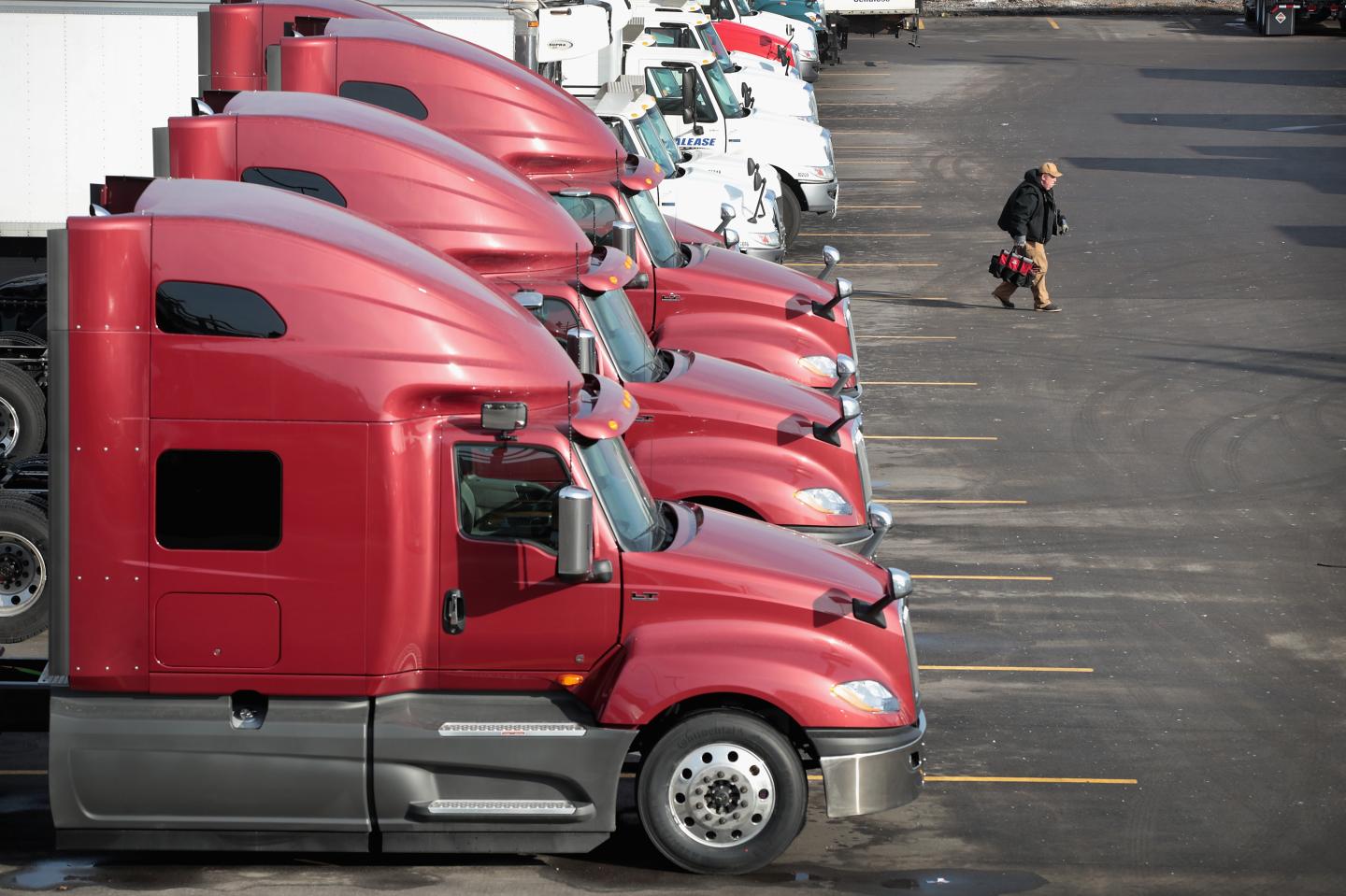 Strengthening Economy And Increase In Ground Shipping In U.S. Has Led To Truck Shortage
