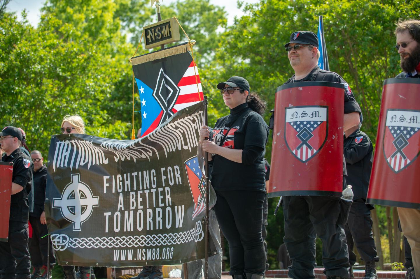 US-POLITICS-RALLY-NEO-NAZI