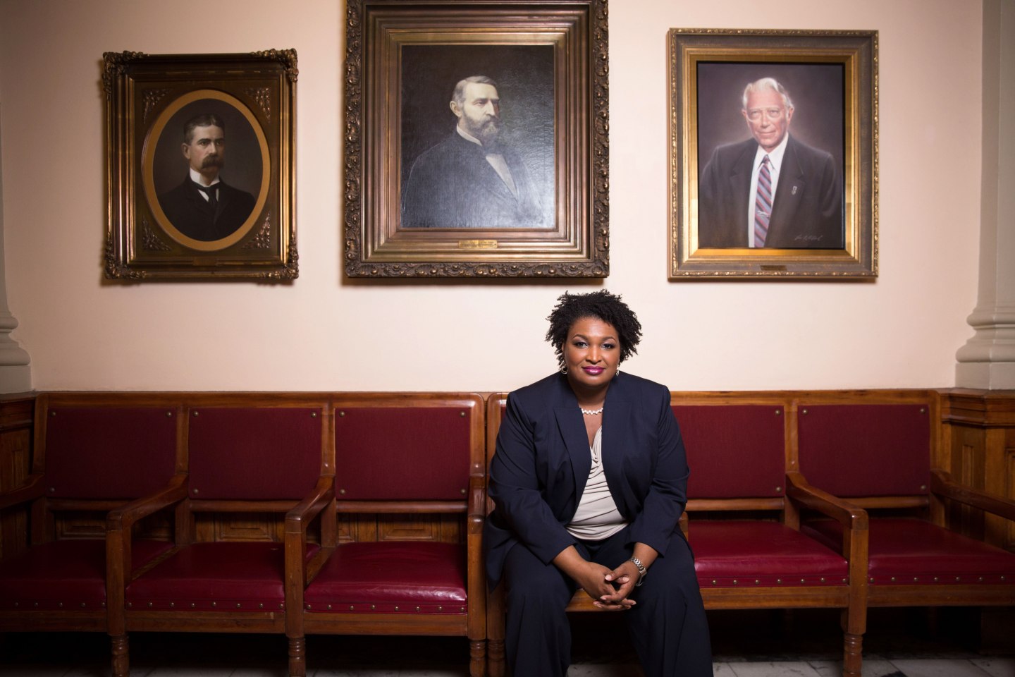 Georgia Rep. Stacey Abrams, the Democratic leader in the Georgia House and a likely candidate for governor in 2018.