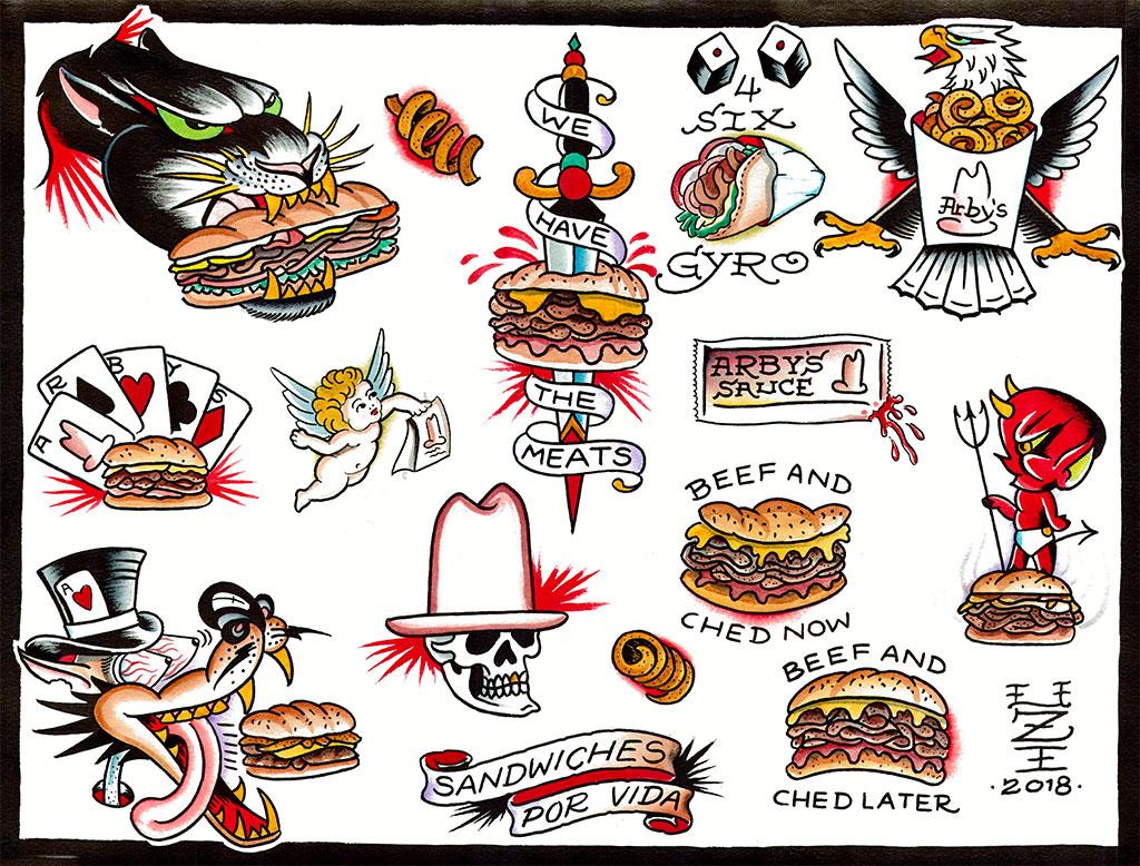 Arby's Tattoos