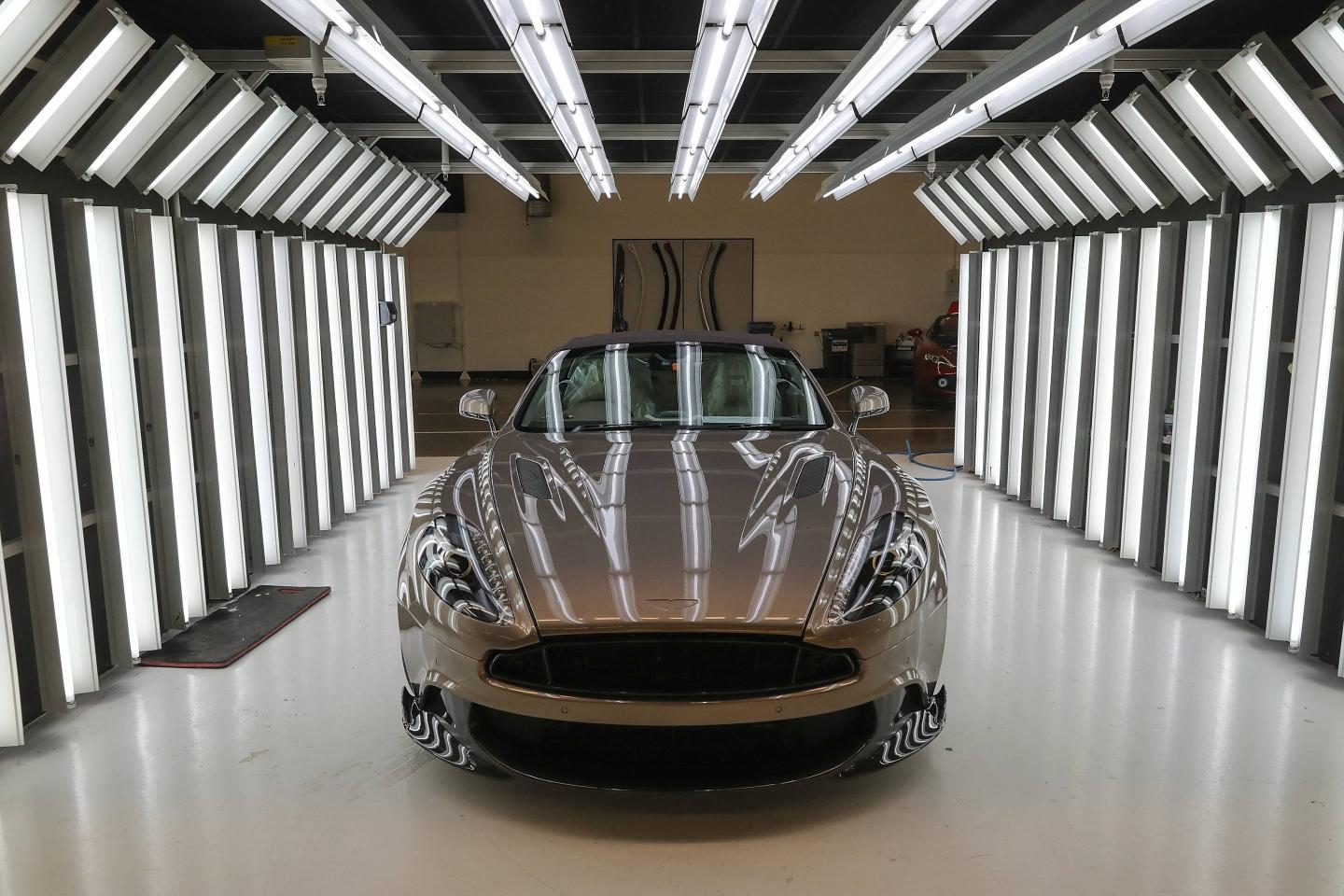Jeremy Corbyn Visits The Aston Martin Factory