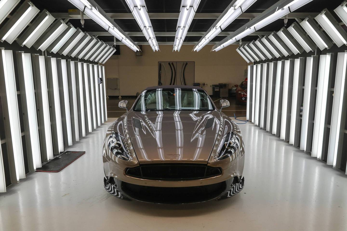 Jeremy Corbyn Visits The Aston Martin Factory