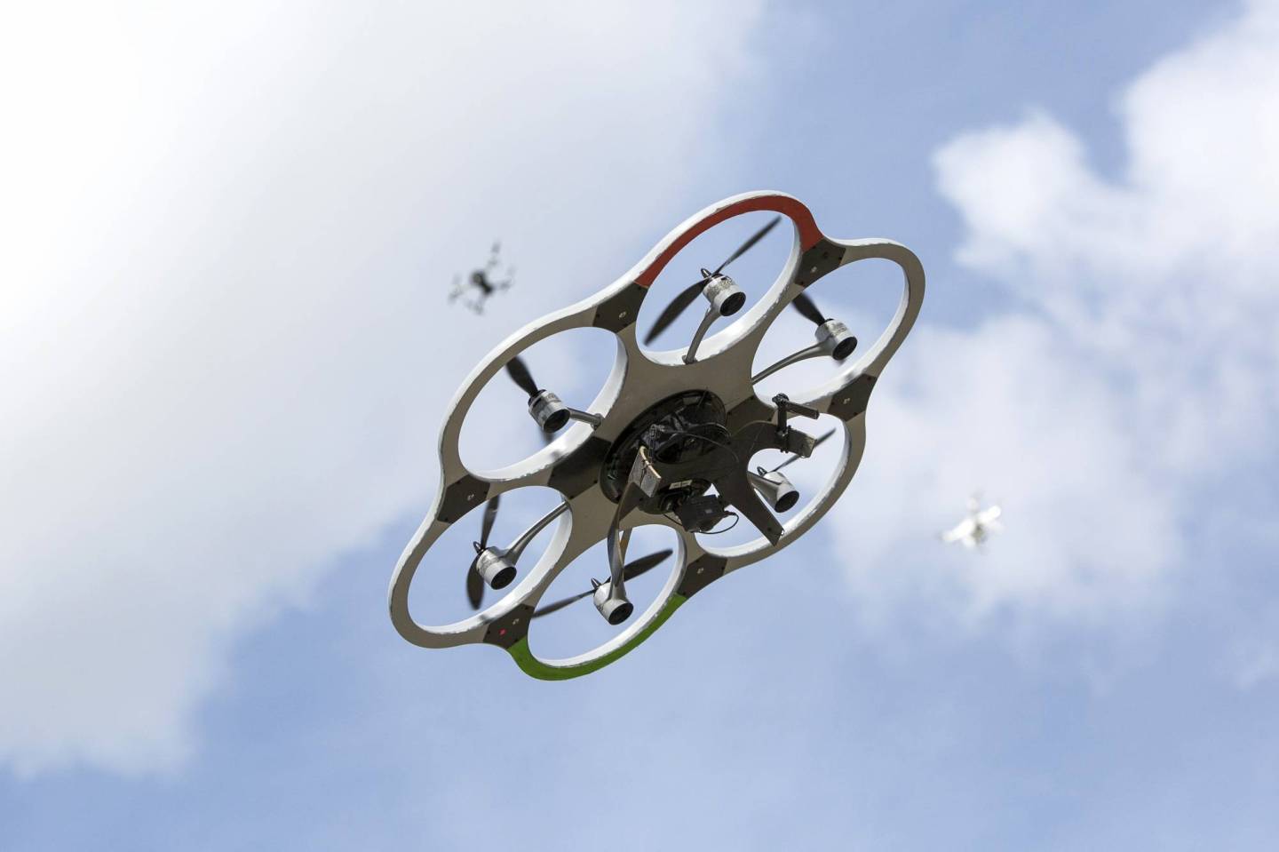 hexacopter-drone-sky