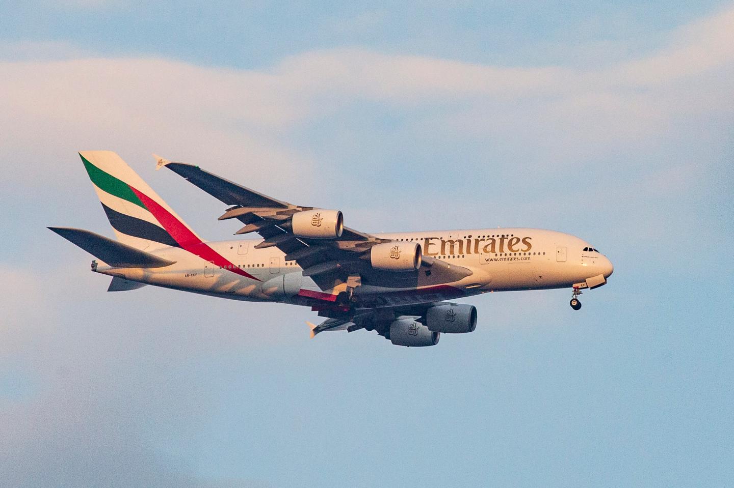 Emirates A380 quarantined JFK