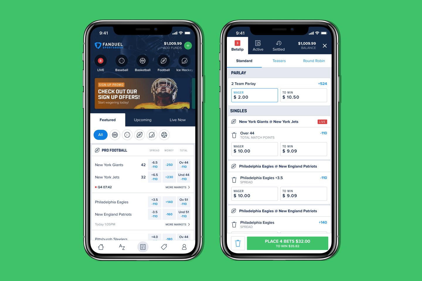 fanduel-app-screenshots