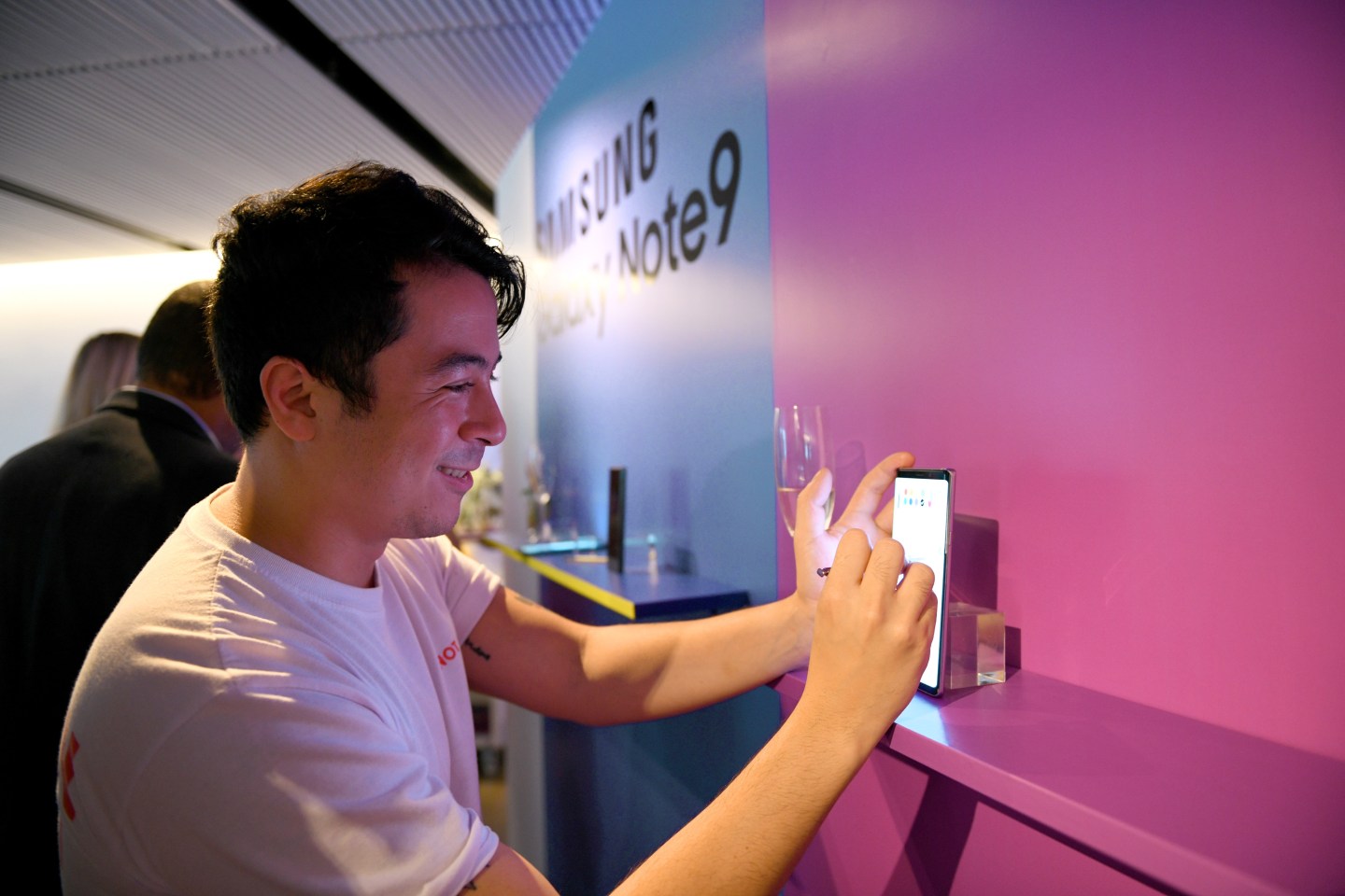 After Unpacked Samsung 837 Celebration