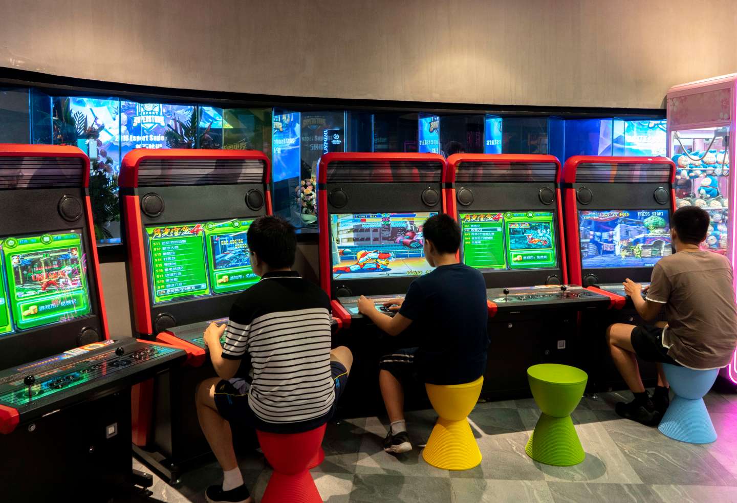 Recreational area for amateur visitors.  The Tianjin Allied