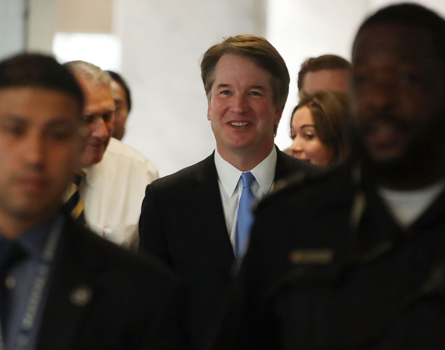 Supreme Court Nominee Brett Kavanaugh Meets With Lawmakers On Capitol Hill