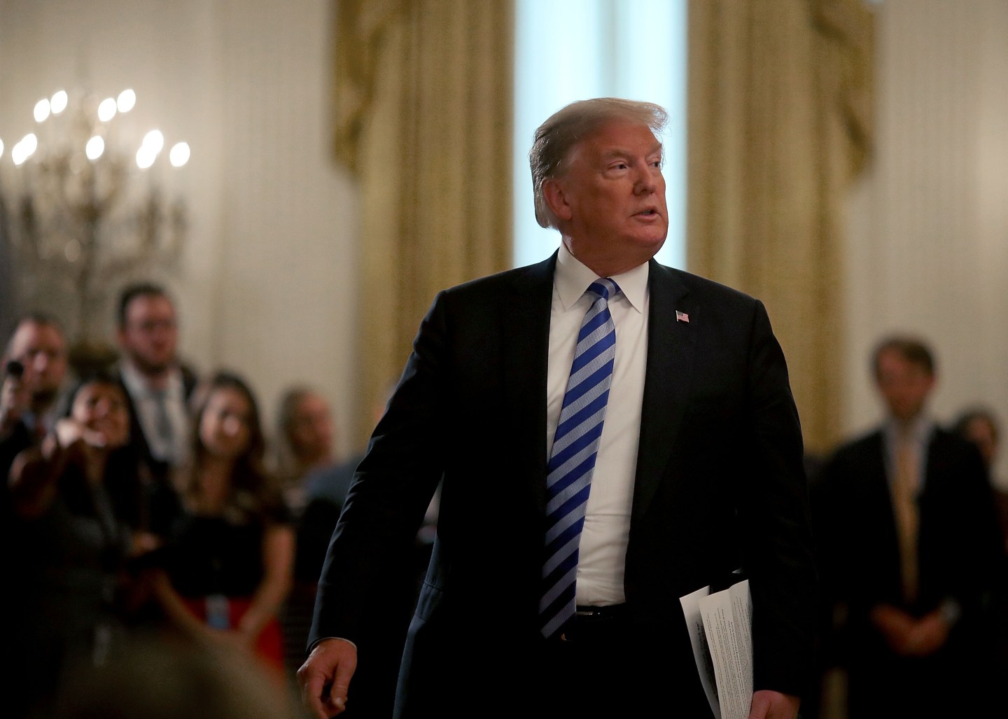 President Trump Meet With Sheriffs From Across The Country