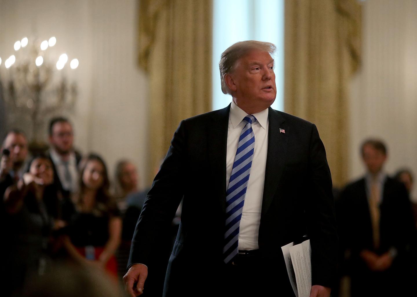 President Trump Meet With Sheriffs From Across The Country