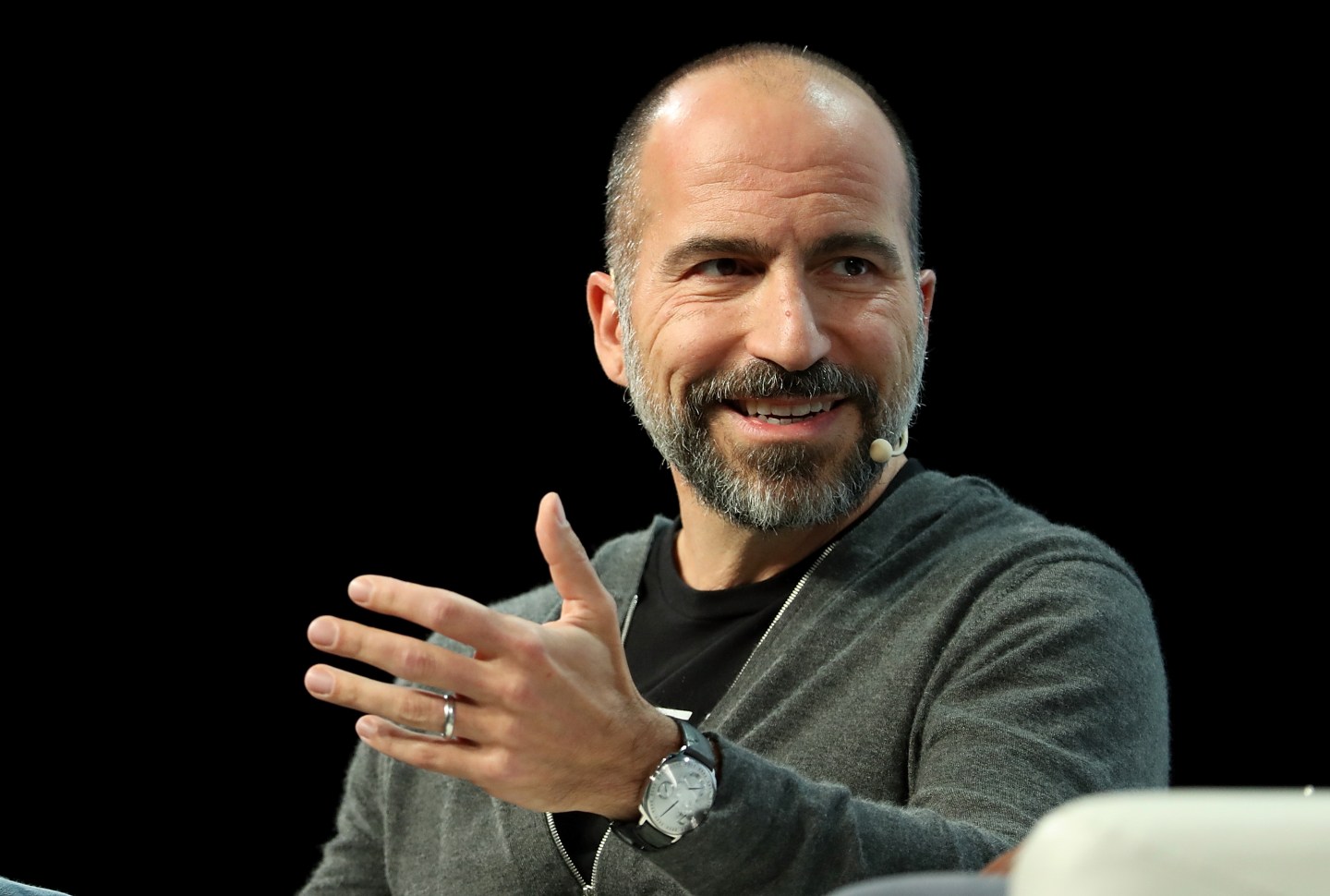 CEO of Uber Dara Khosrowshahi Addresses The TechCrunch Distrupt Conference