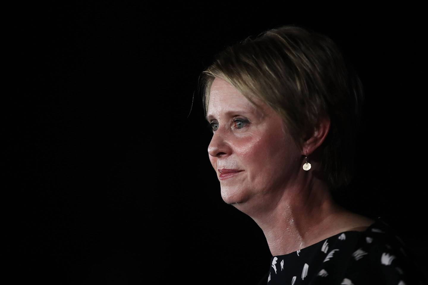 Cynthia Nixon Holds Primary Night Watch Party In Brooklyn With Other Progressive Democrats On The Ballot