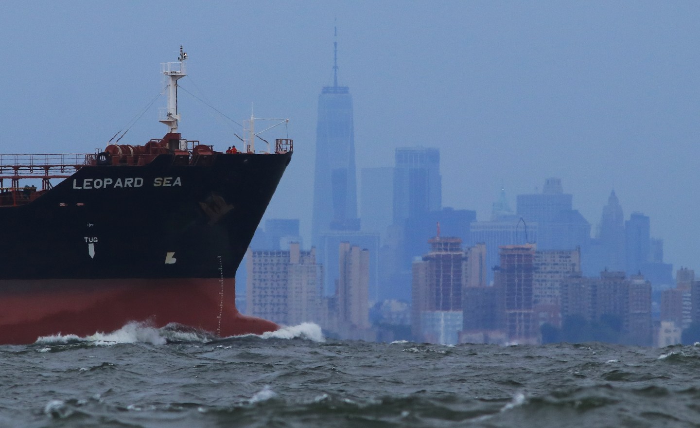 View of New York City From Sandy Hook, New Jersey