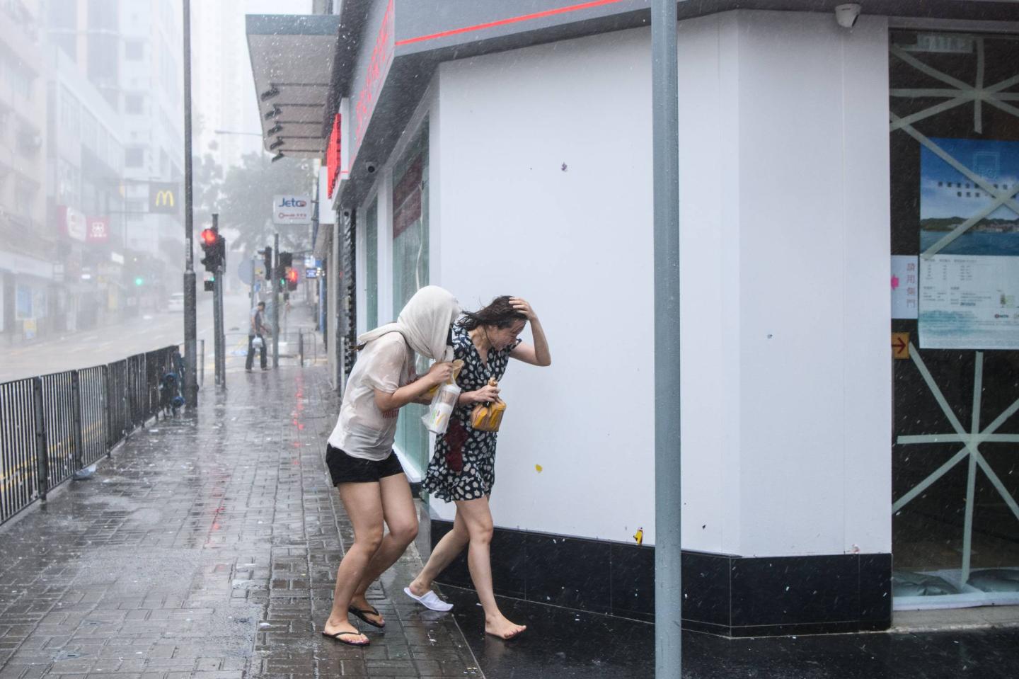 HONG KONG-PHILIPPINES-CHINA-TYPHOON-MANGKHUT