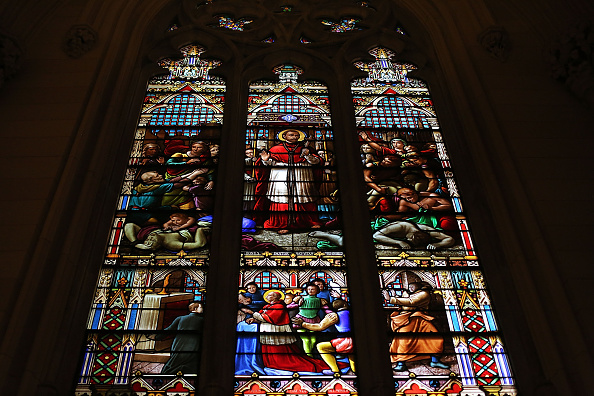 New York's St. Patrick's Cathedral Prepares For Pope Francis's Visit