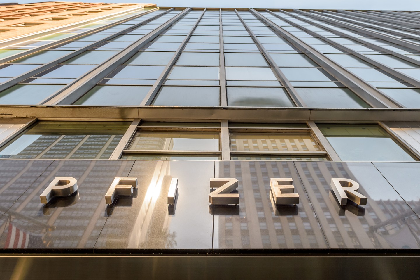 Pfizer New York Headquarters - Pfizer announced a $14