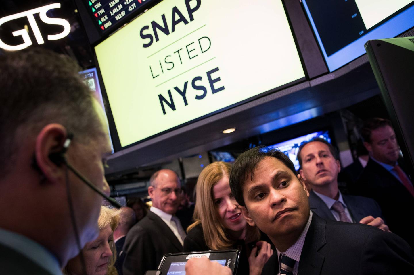 Snapchat Parent Snap Begins Trading On New York Stock Exchange