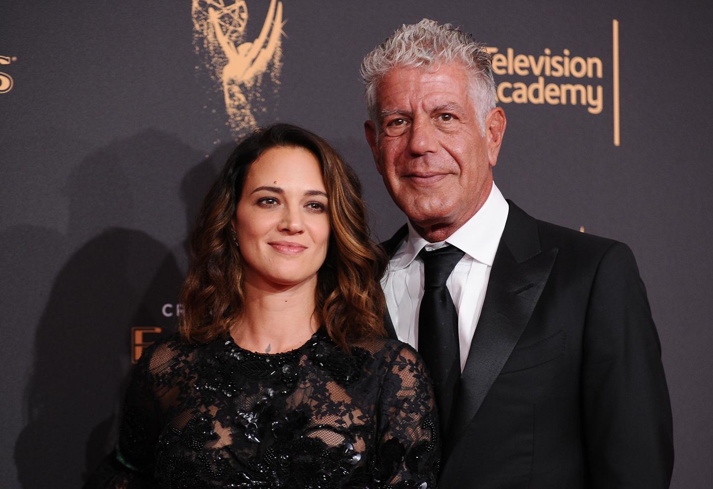 Asia Argento, Anthony Bourdain