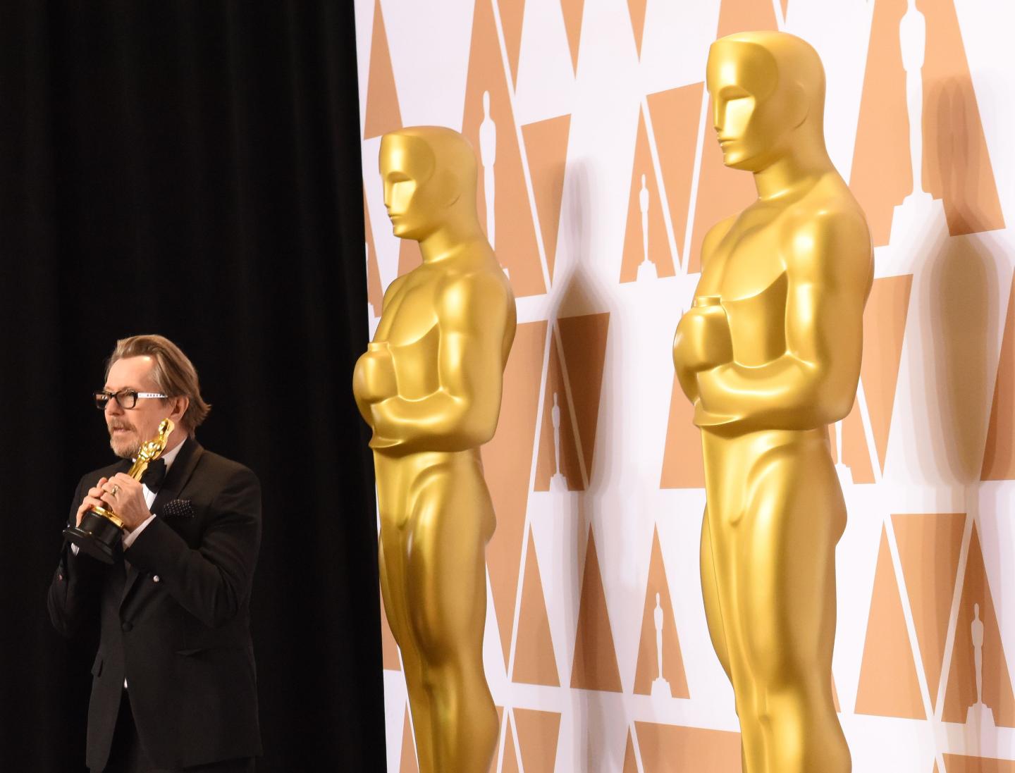 US-OSCARS-PRESSROOM
