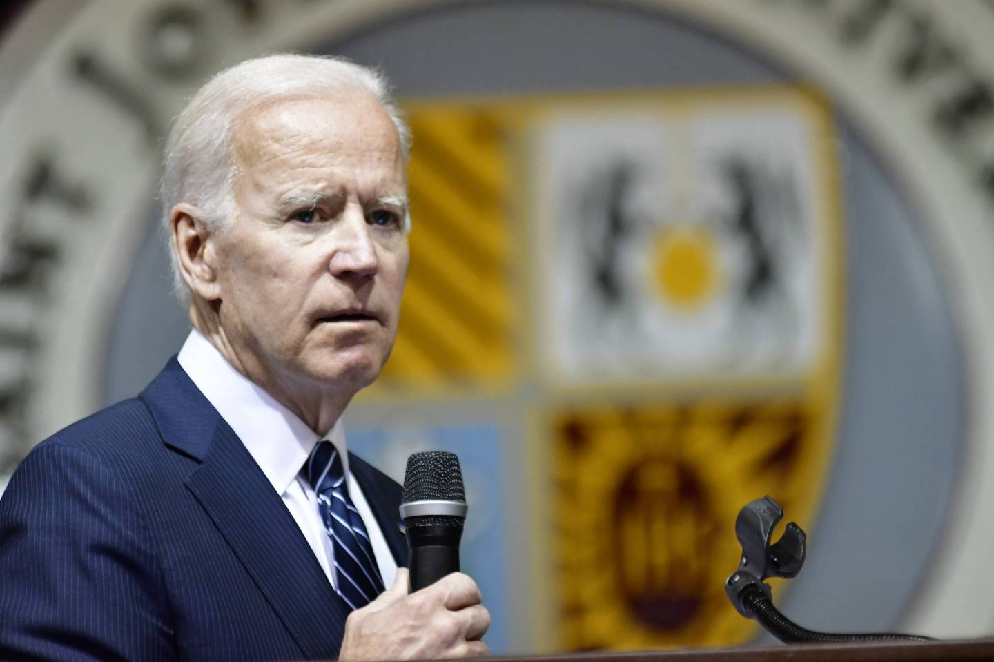 Joe Biden Speaks at Saint Joseph's University, in Philadelphia, PA