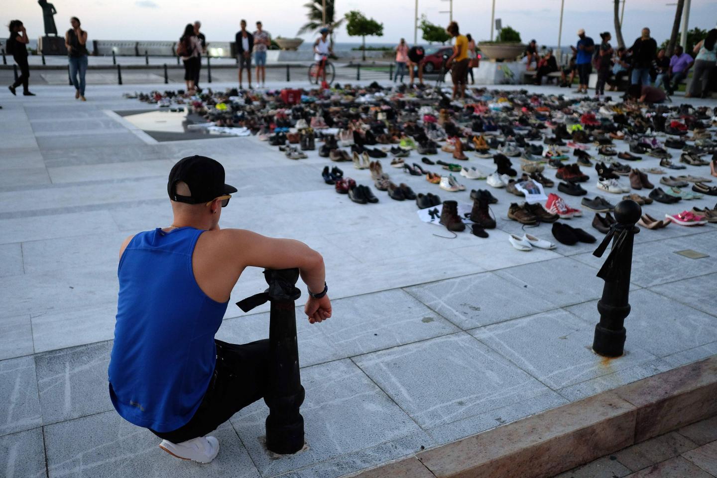 PUERTORICO-US-WEATHER-PEOPLE-HURRICANE-TOLL-PRAYER
