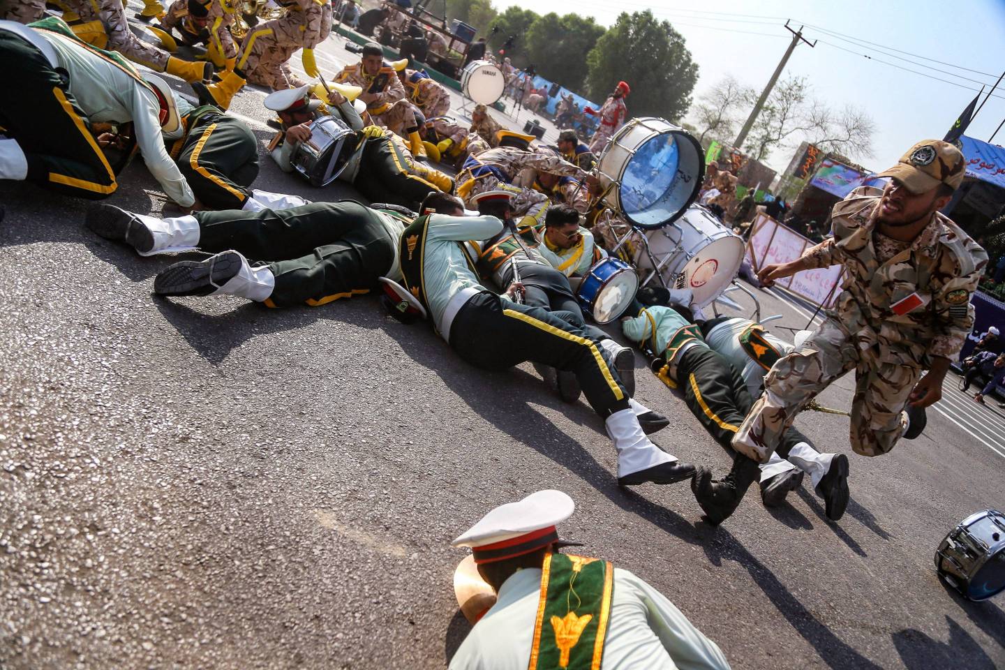 IRAN-MILITARY-UNREST-ATTACK