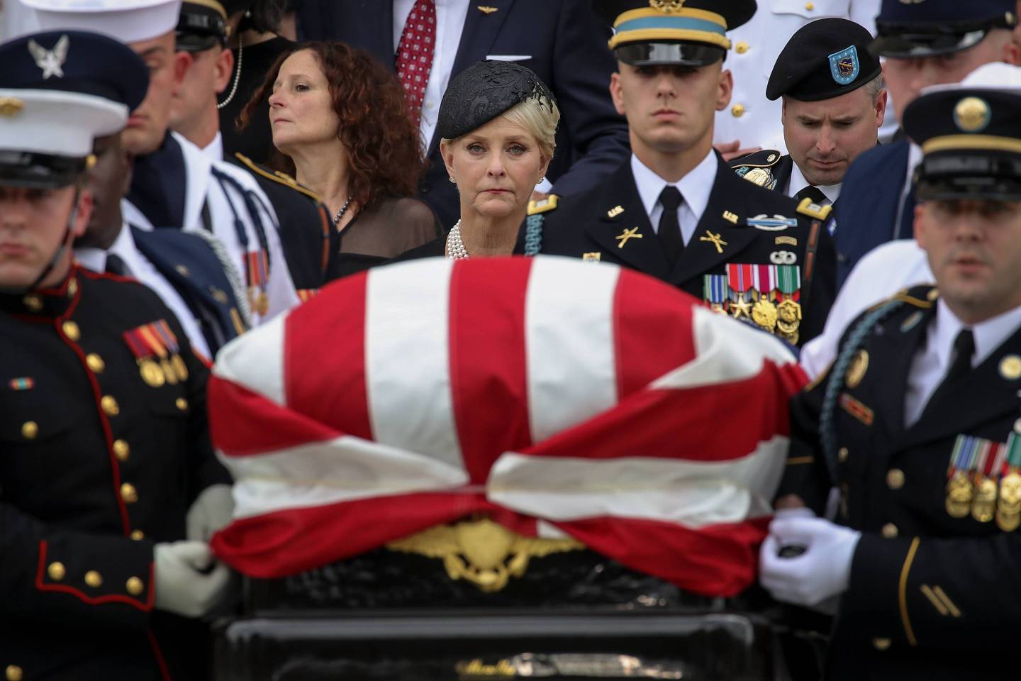National Cathedral Hosts Memorial Service For Sen. John McCain (R-AZ)
